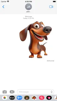 How to cancel & delete happy dachshund stickers 2