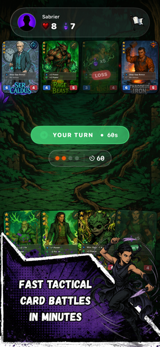 Elarion: Aetherfall TCG Screenshot 1 of 9