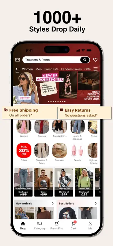 SHEIN India Fast Fashion screenshot 2 of 5