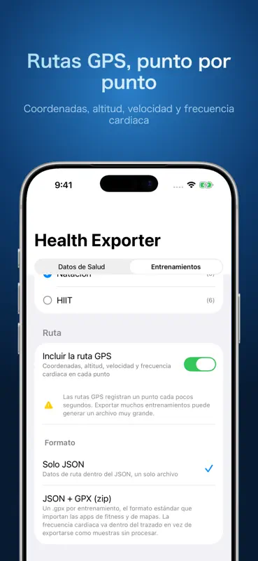 Health Exporter & Shortcuts screenshot 4 of 7
