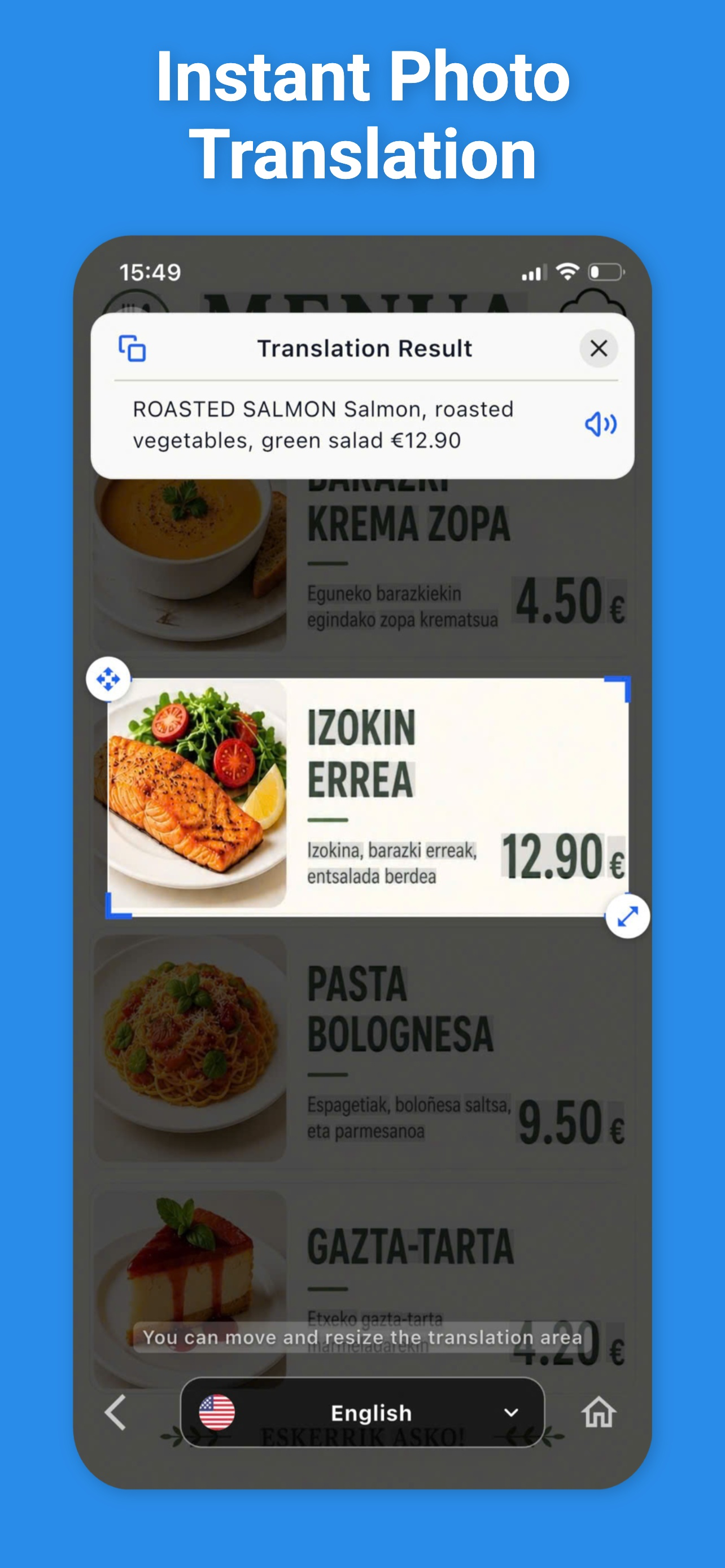 Basque Translator & More + screenshot 4