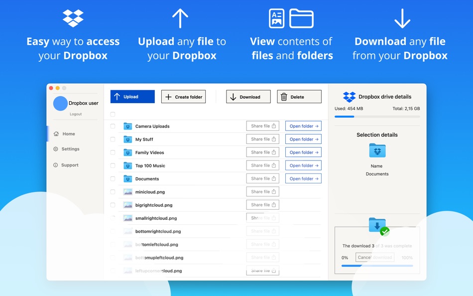 #2. Easy Access for Dropbox (macOS) De: Cristian Gav