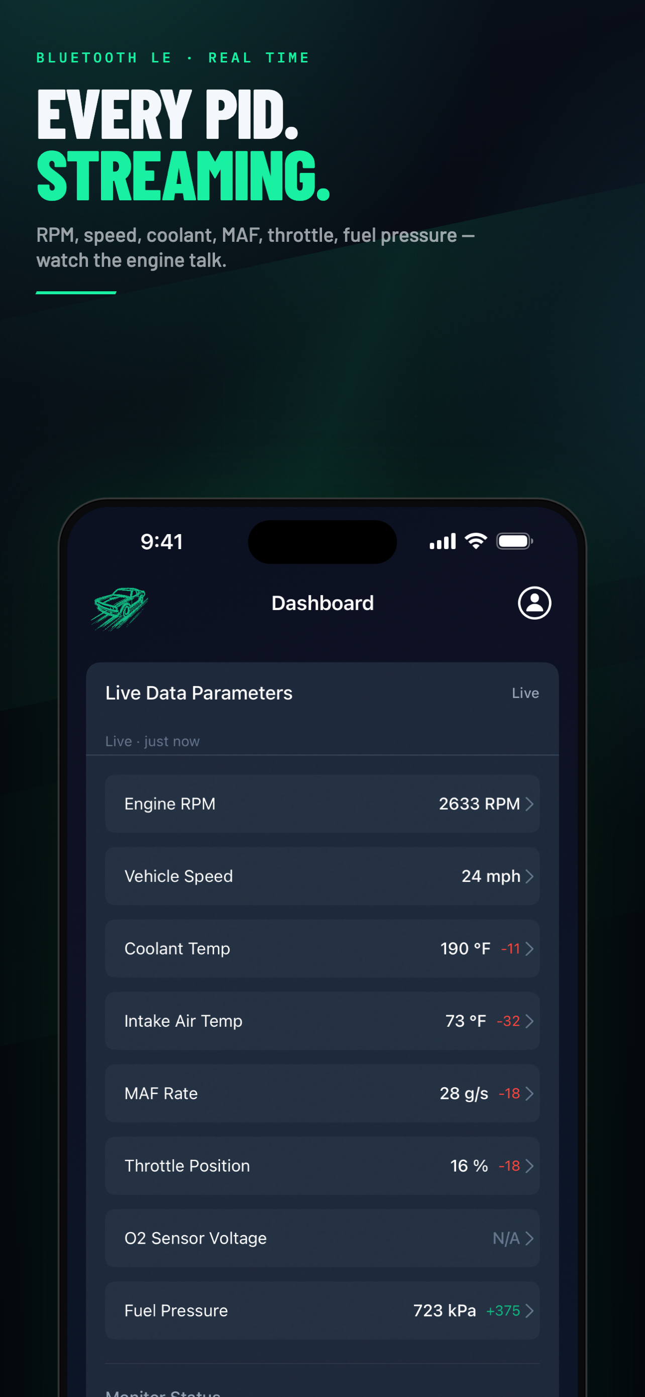 DiagonalOBDII screenshot 3