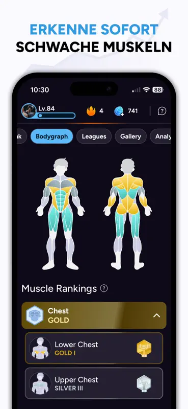 Liftoff - Ranked Gym Workouts screenshot 5 of 10