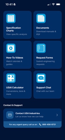 USA Industries Technical Tools screenshot