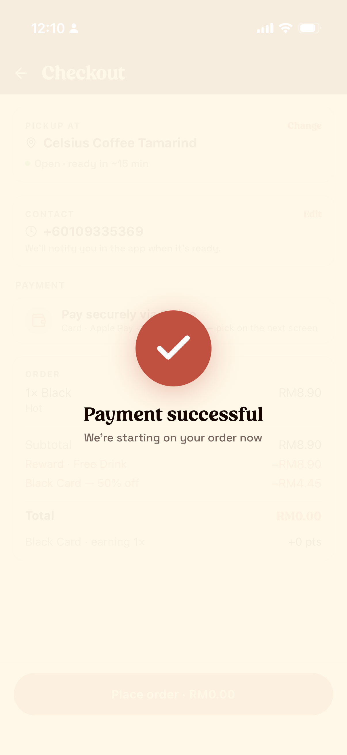Celsius Coffee screenshot 6