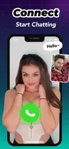 Wavy - Random Video Chat screenshot #2 for iPhone