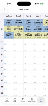 Fantasy Football Cheatsheet screenshot 5