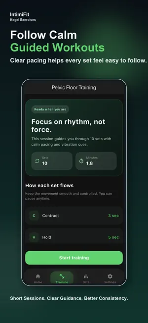 IntimiFit: Kegel Exercises screenshot 3