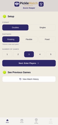 Pickle Match Planner Screenshot 9 of 9