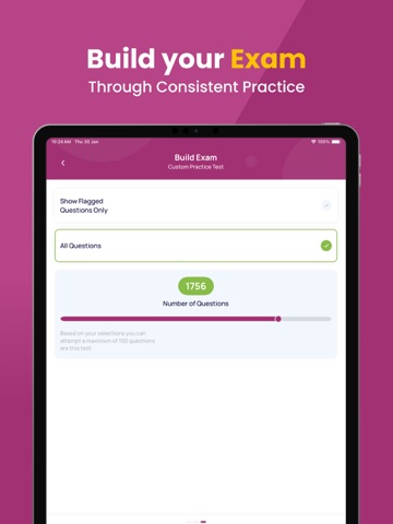 CMSRN Practice Test & Exam iPad screenshot