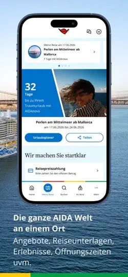 Screenshot von AIDA Welt auf dem iPhone 3