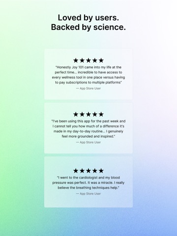 Joy 101 - Curated by Hoda Kotb iPad screenshot