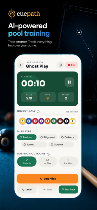 Cue Path - Pool Coach Screenshot 4 of 10