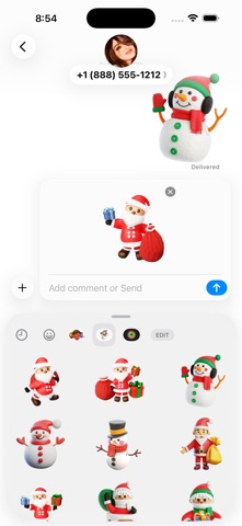Christmas Stickers for WA screenshot