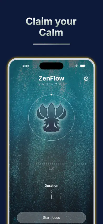 ZenFlow: Ambient Meditation screenshot 4