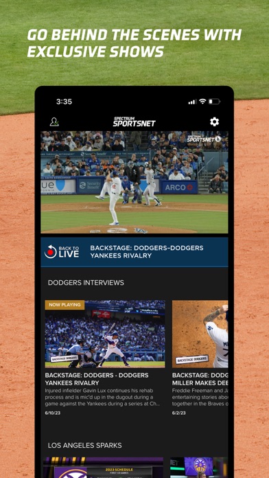 Spectrum SportsNet: Live Games Screenshot