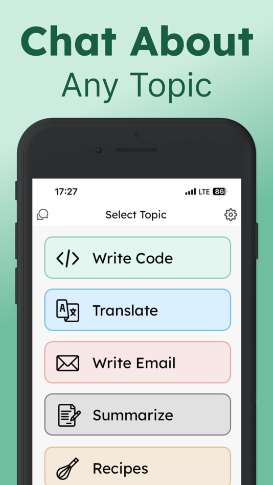 #4. AI Chat - Smart AI Assistant (iOS) Podle: AppStation Studio Pte. Ltd.