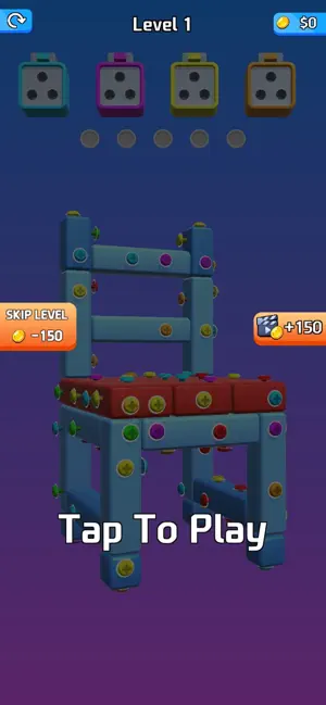 ScrewPuzzleBlast3D screenshot 2