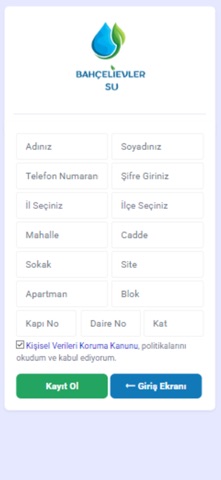 Bahcelievler Su screenshot
