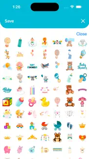baby shower iphone capturas de pantalla 3