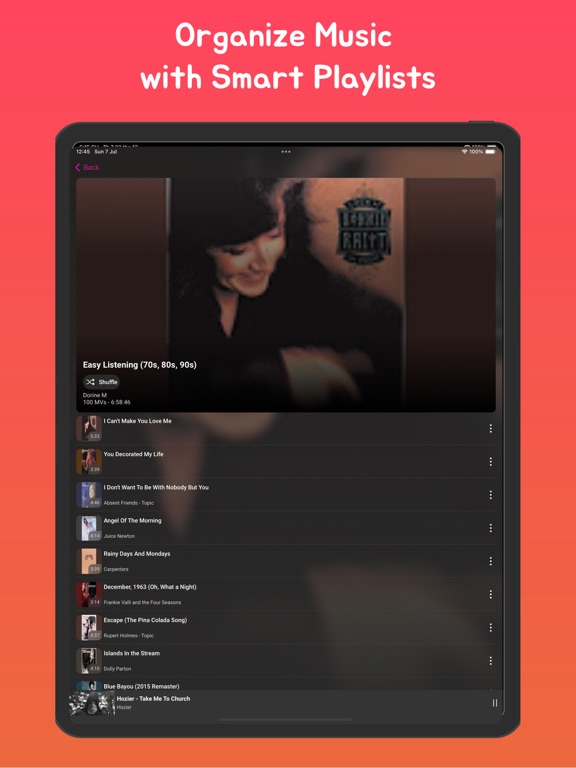 Screenshot #6 pour Music Player ‣ MP3 PLAYER