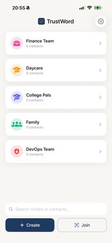 TrustWord screenshot