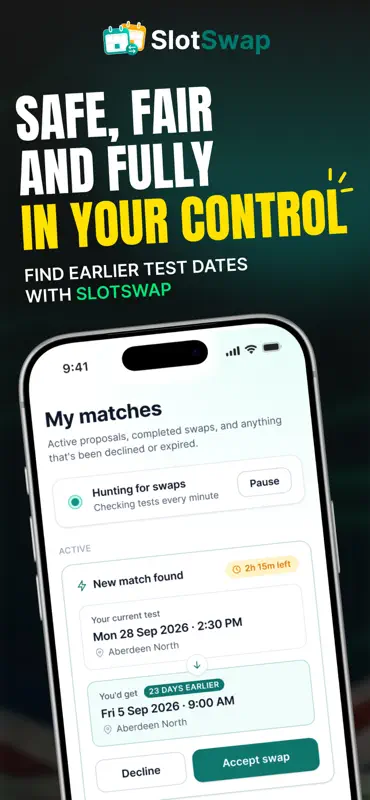 SlotSwap: UK Driving Test Swap screenshot 1 of 4