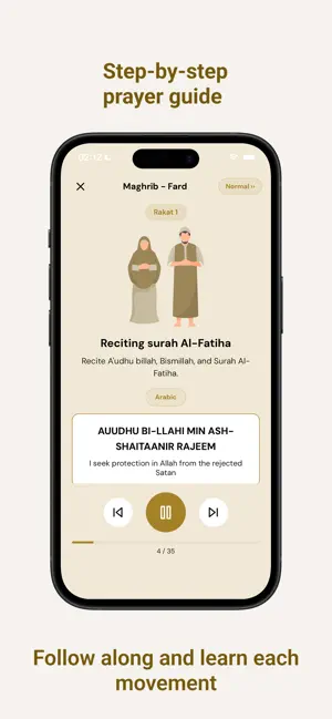 mNamaz - Prayer step by step screenshot 3