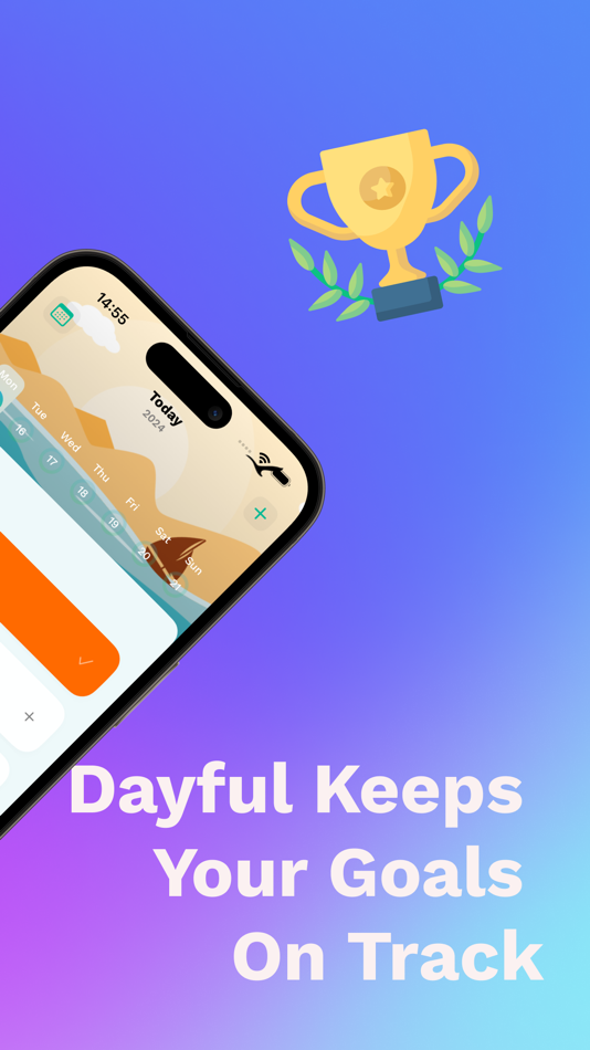 #2. Daily Routine Tracker - Dayful (iOS) By: Khuong Pham