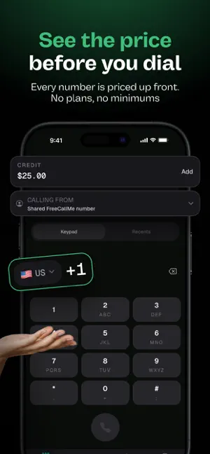 FreeCallMe screenshot 3