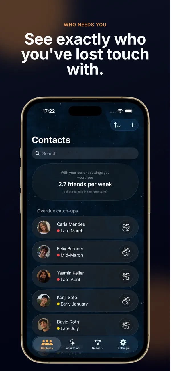 Screenshot #1 pour Bond: Keep in Touch