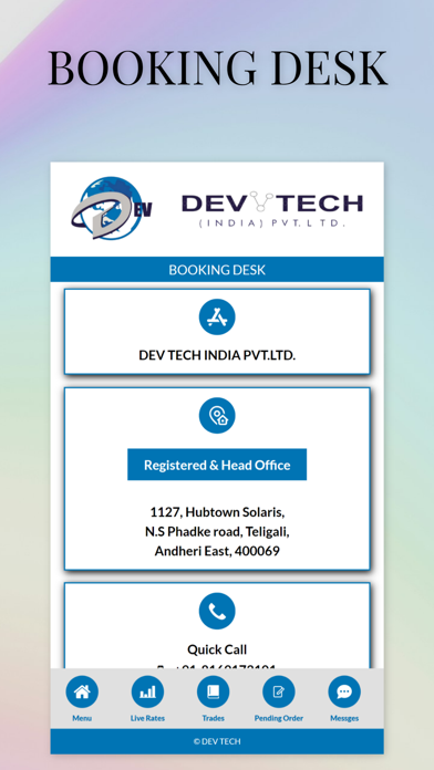 Dev Tech Bullion Screenshot