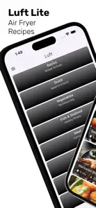 Luft Lite: Air Fryer Recipes screenshot #3 for iPhone