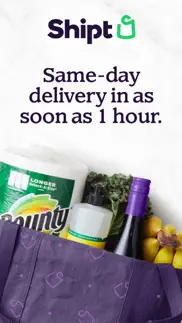 shipt: same day delivery app iphone screenshot 1
