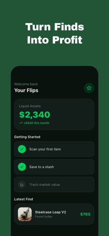 Thrift Pal - AI Profit Scanner iPhone screenshot