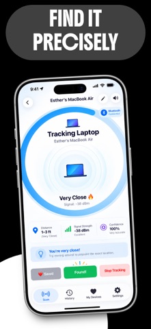 TrackBlu: Bluetooth Tracker Screenshot 1 of 4