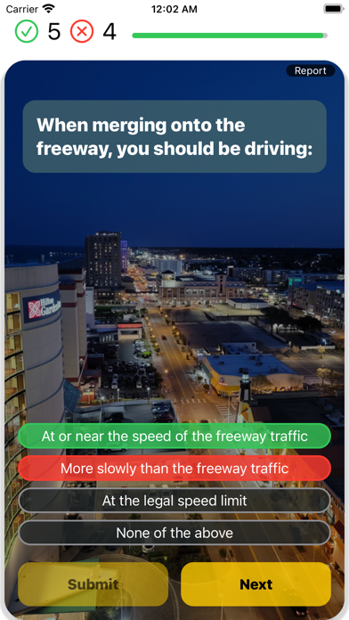 Virginia DMV Practice 2025 Screenshot