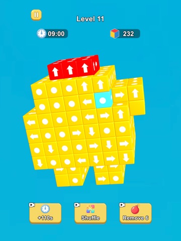 ColorfulArrow3DPuzzle iPad screenshot