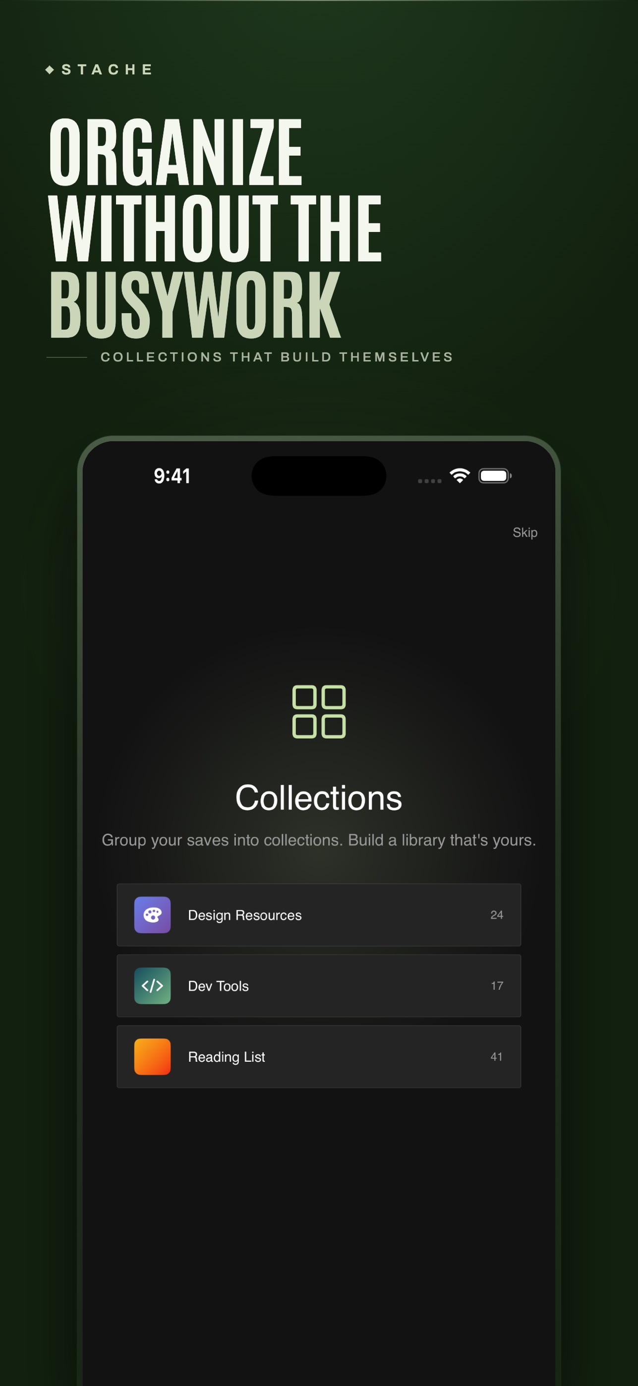 Screenshot 5 of Stache: Bookmark Manager
