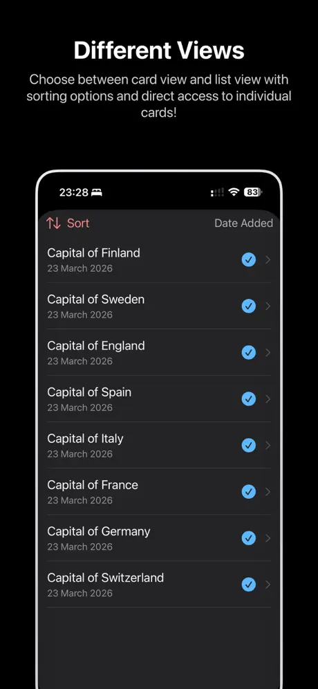 CardStar 闪卡制作应用截图