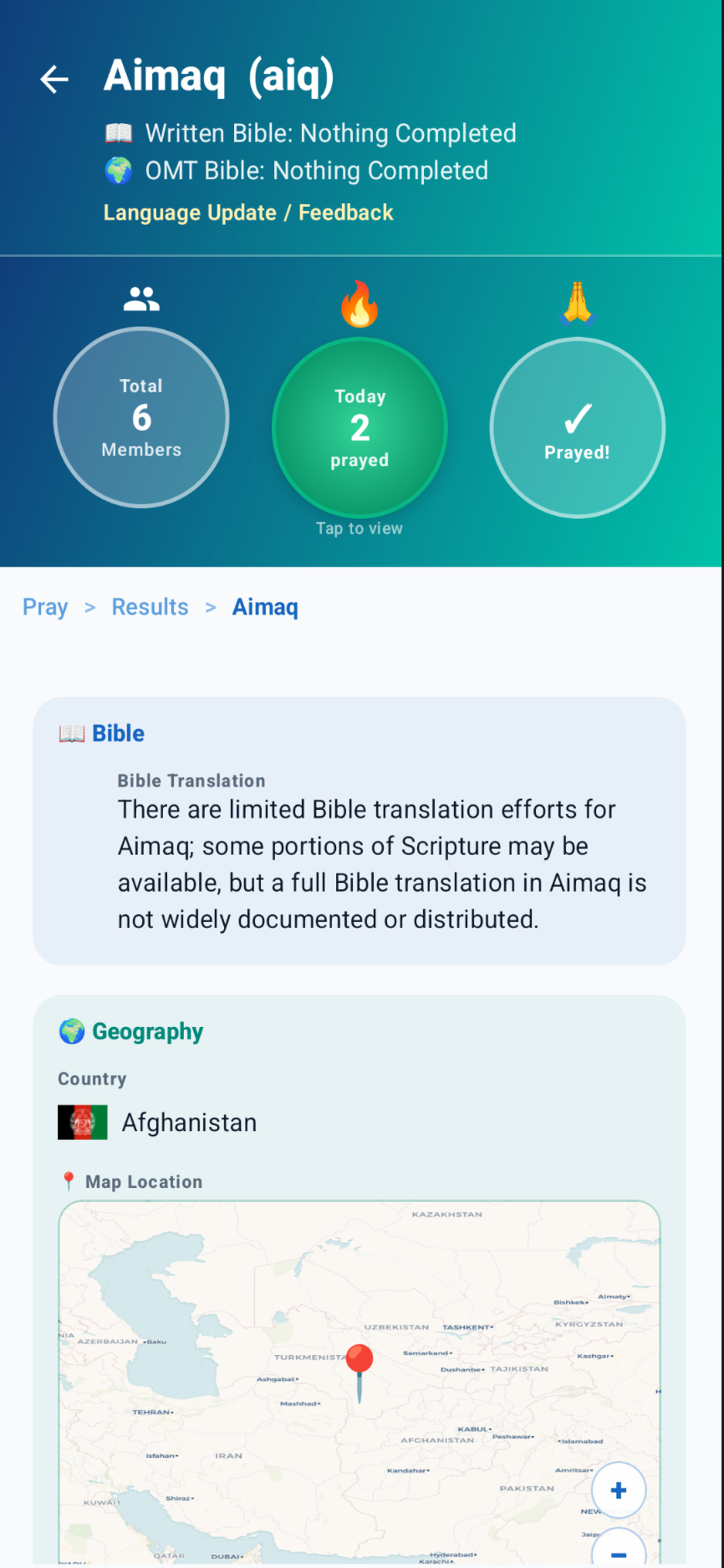 OMT Bible Translation