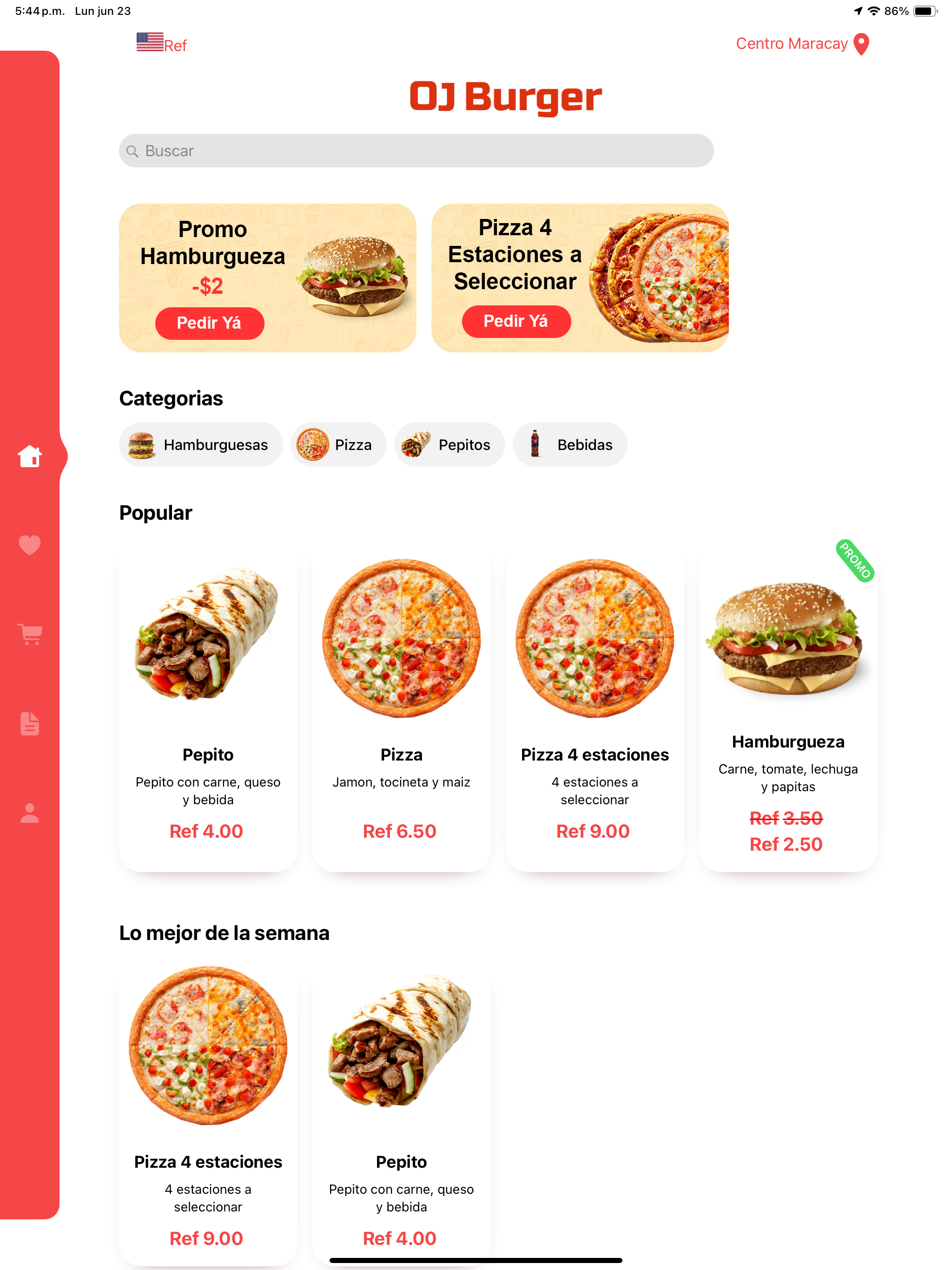 OJ Burger screenshot 3