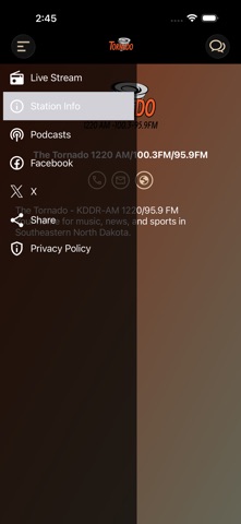 App screenshot