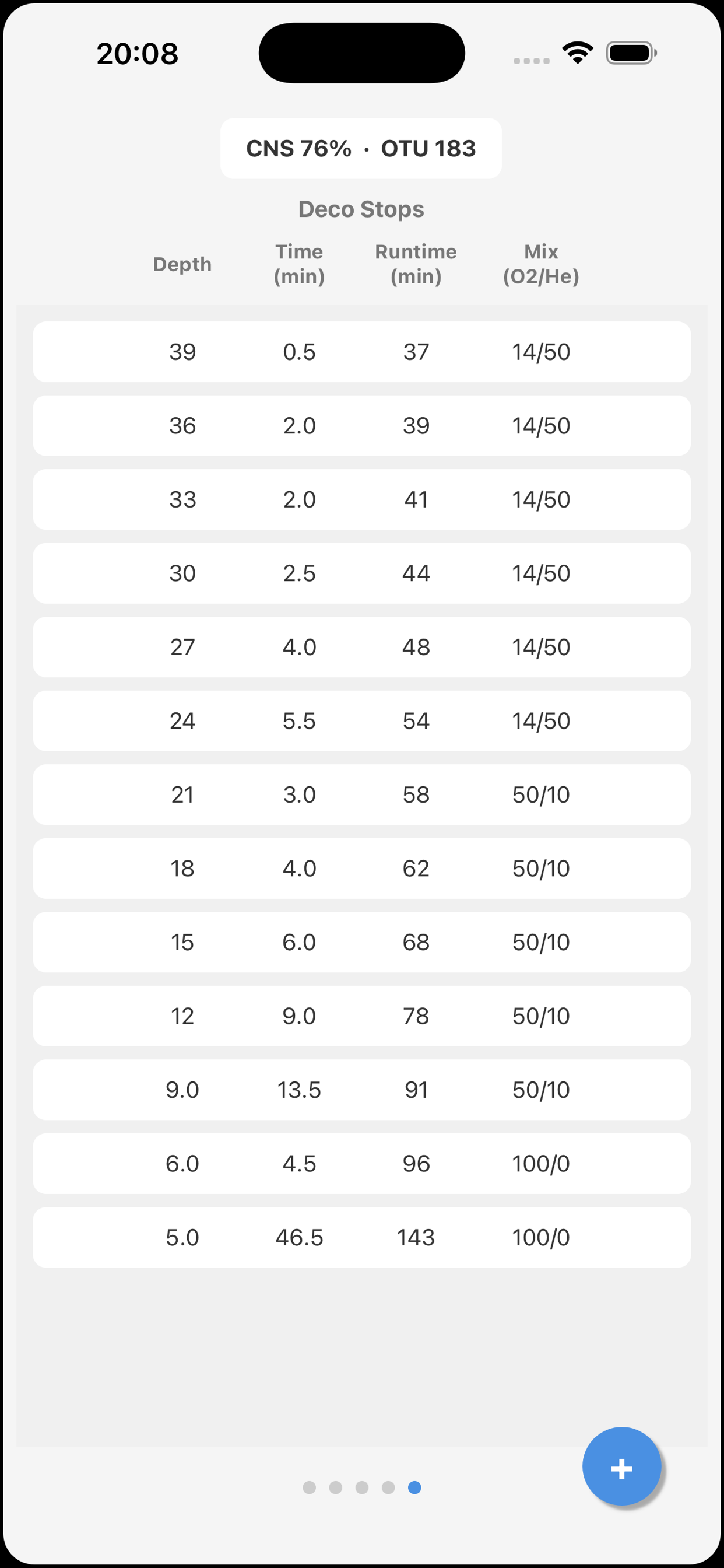 DiveCast - Dynamic Planner screenshot 3