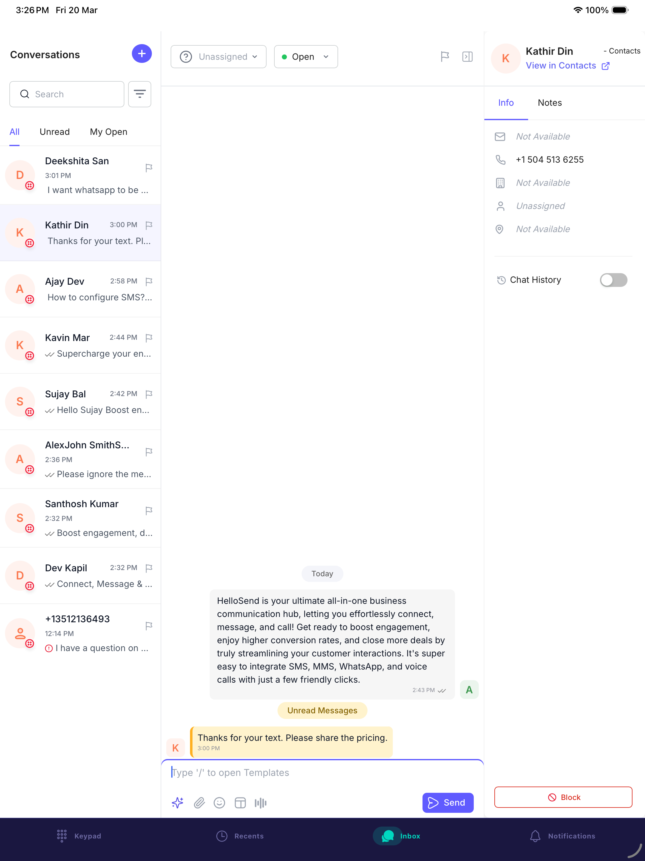 HelloSend screenshot 8