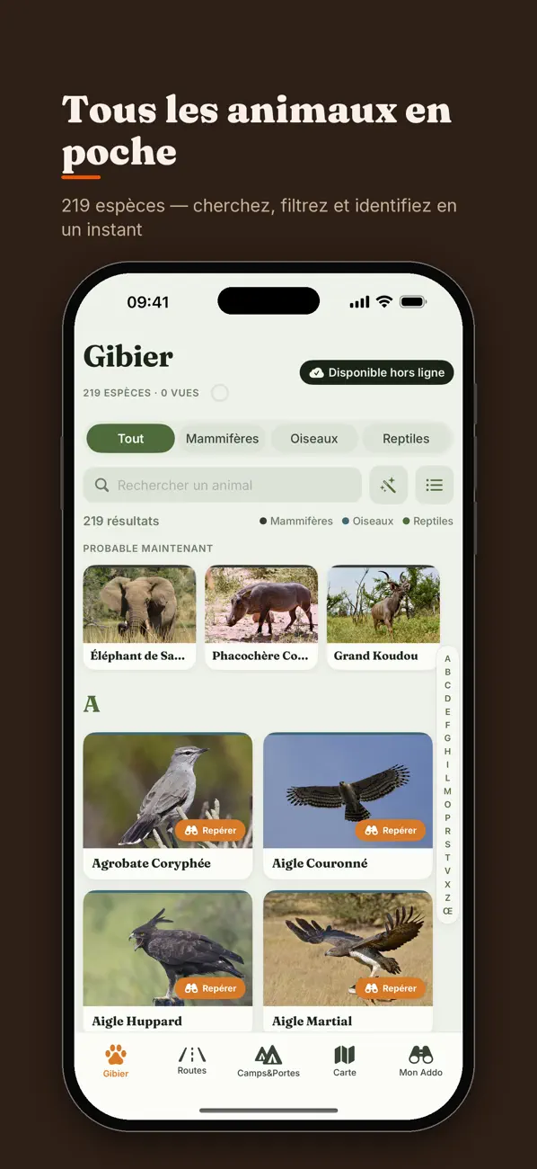 Screenshot #2 pour Addo Safari: Carte & Guide