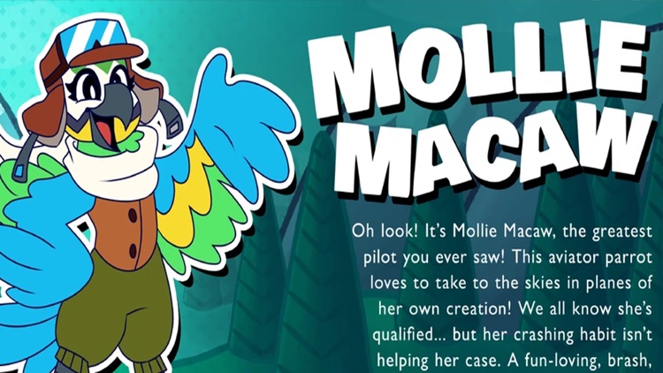 Lloyd The Lion & Mollie Macaw