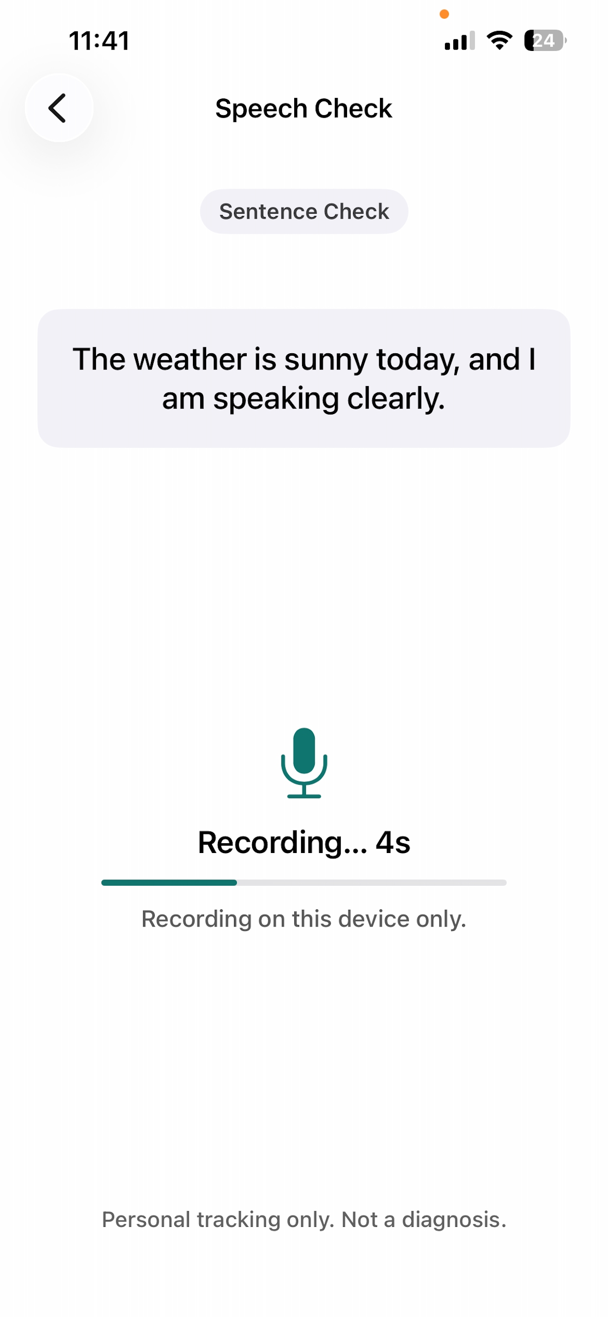 Face & Speech Check screenshot 5