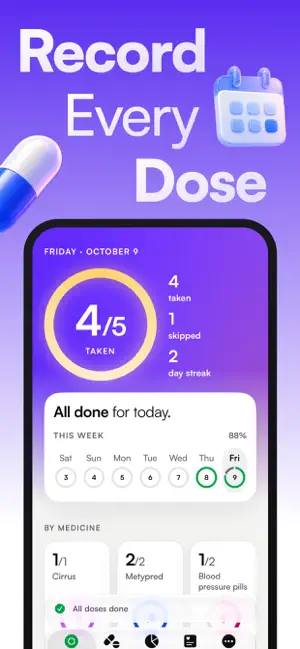 Brief: Medication Tracker screenshot 1